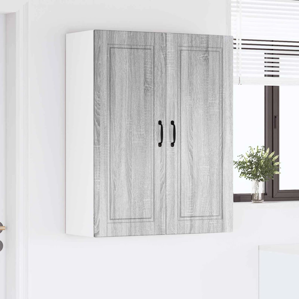 Sieninė spintelė PORTO Pilkas Sonoma 80 x 31 x 100 cm