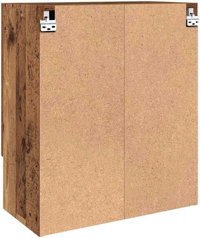 Prie sienos montuojama spinta 60 x 31 x 70 cm Apdirbta mediena