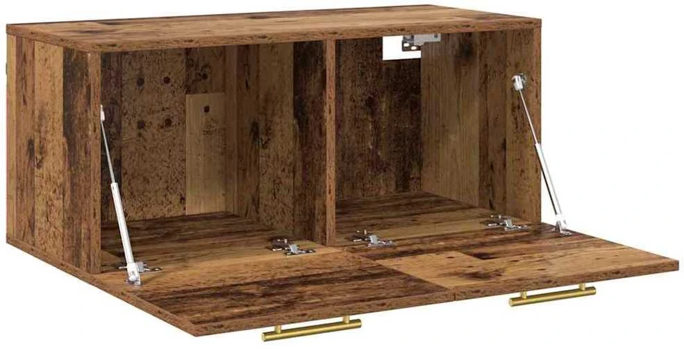 Sieninė spintelė 80 x 36.5 x 35 cm Apdirbta mediena