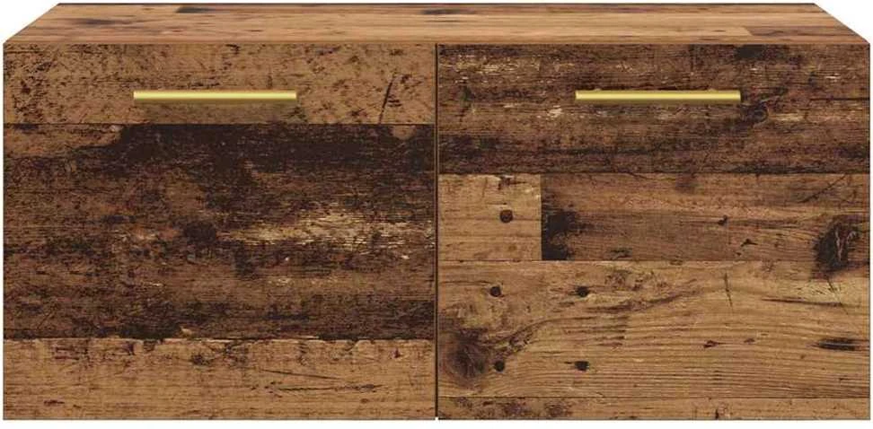 Sieninė spintelė 80 x 36.5 x 35 cm Apdirbta mediena
