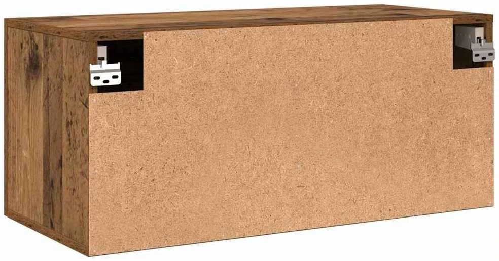 Sieninė spintelė 80 x 36.5 x 35 cm Apdirbta mediena