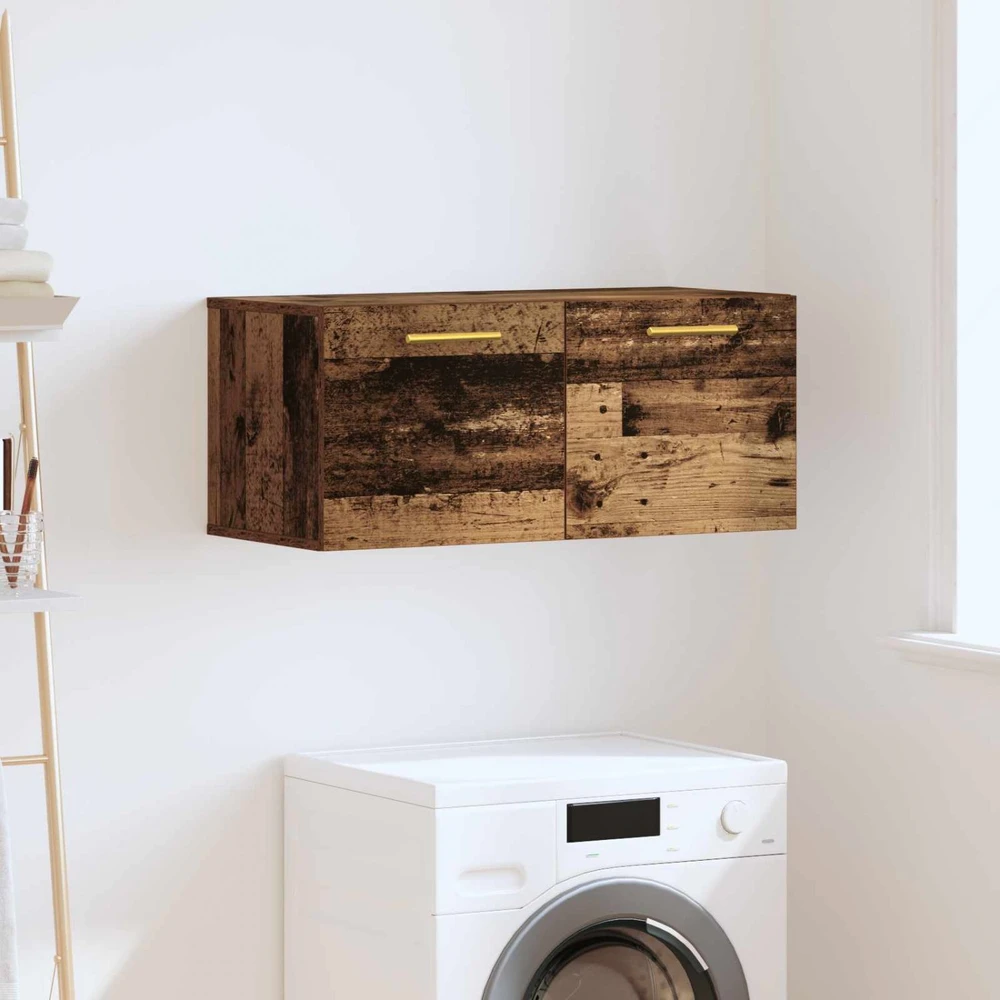 Sieninė spintelė 80 x 36.5 x 35 cm Apdirbta mediena