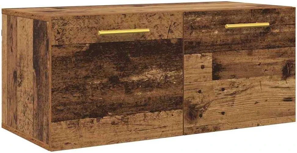 Sieninė spintelė 80 x 36.5 x 35 cm Apdirbta mediena