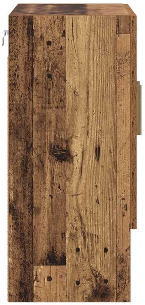 Sieninė spintelė 60 x 31 x 70 cm Apdirbta mediena Senas medis