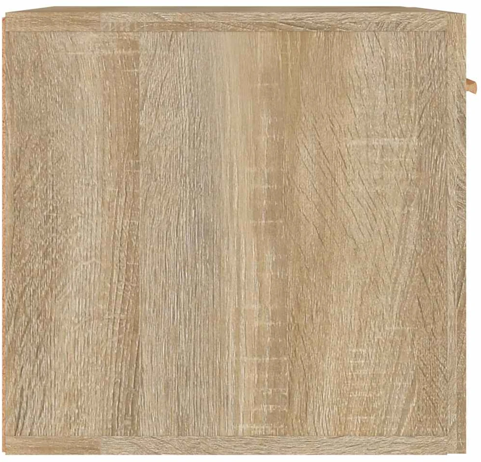 Sieninė spintelė, sonoma ąžuolo, 60x36,5x35cm, apdirbta mediena