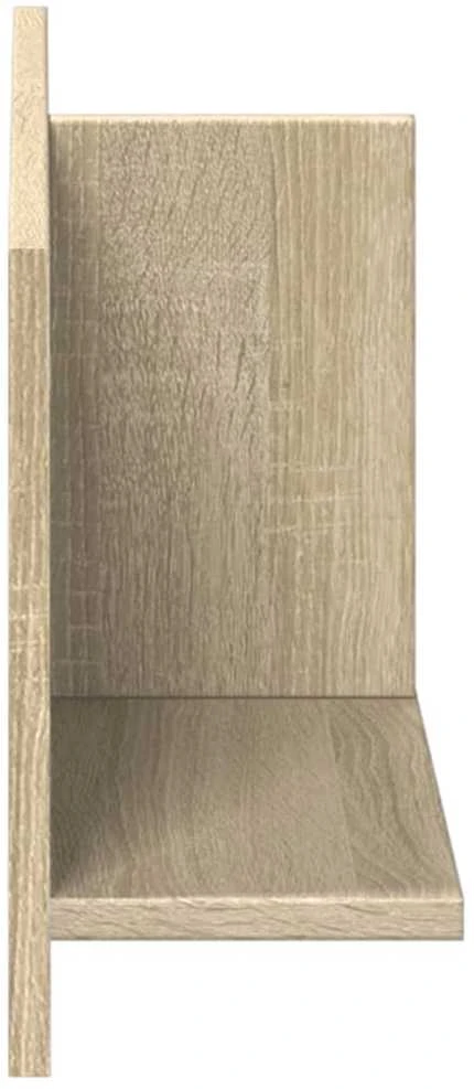 Sieninė spintelė, sonoma ąžuolo, 70x16,5x30cm, apdirbta mediena