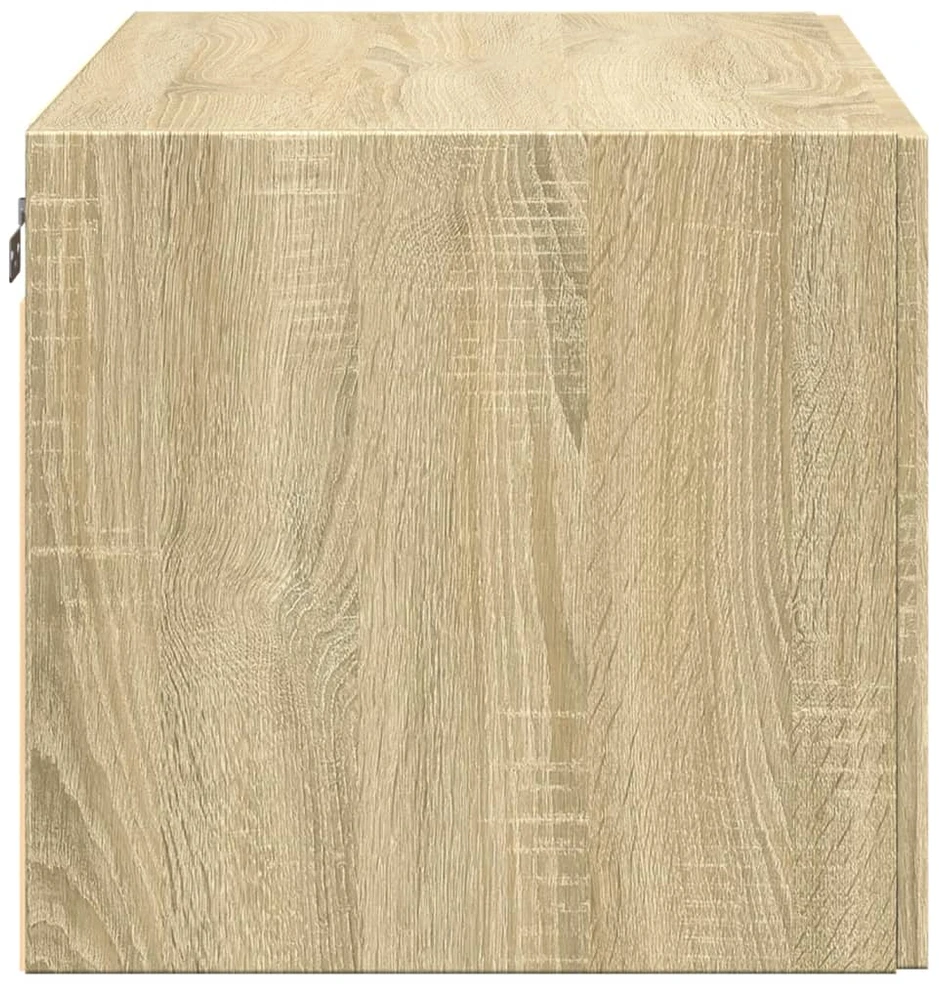 Sieninė spintelė, sonoma ąžuolo, 80x42,5x40cm, apdirbta mediena