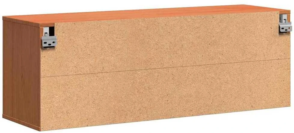 Sieninė spintelė su lentyna Vaško ruda 100 x 30 x 35 cm