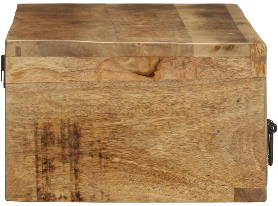 Sieninė televizoriaus spintelė, 100x30x19cm, mango mediena
