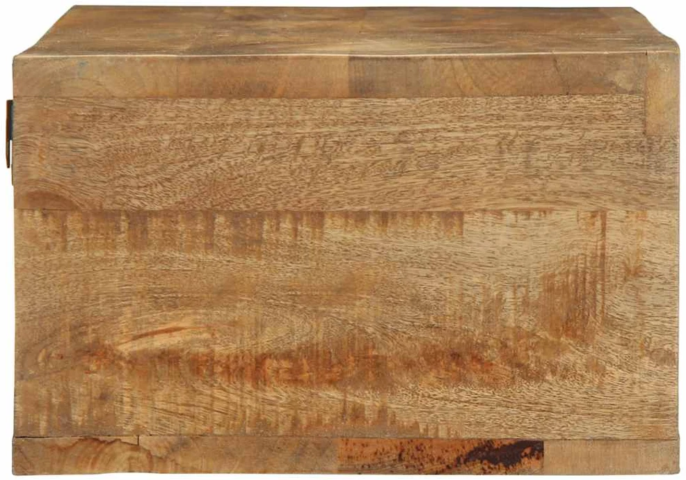 Sieninė televizoriaus spintelė, 100x30x19cm, mango mediena