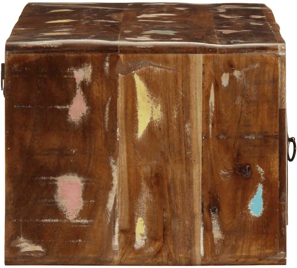 Sieninė televizoriaus spintelė, 100x32x25cm, perdirbta mediena