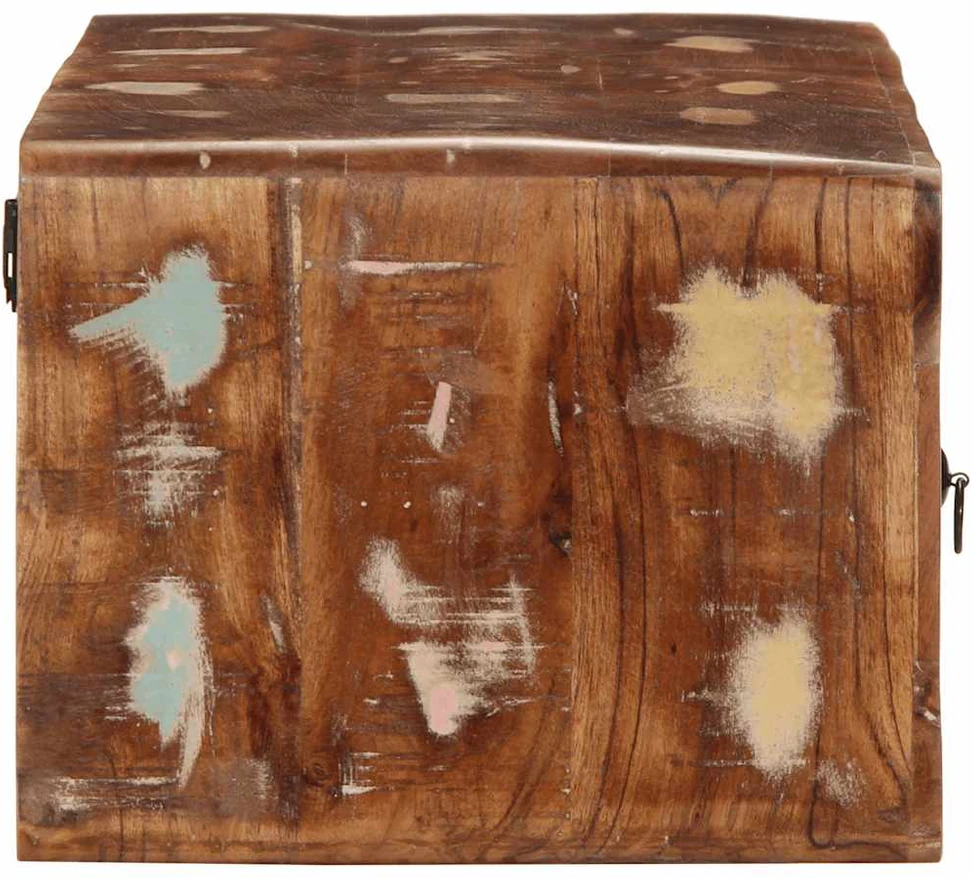 Sieninė televizoriaus spintelė, 100x32x25cm, perdirbta mediena