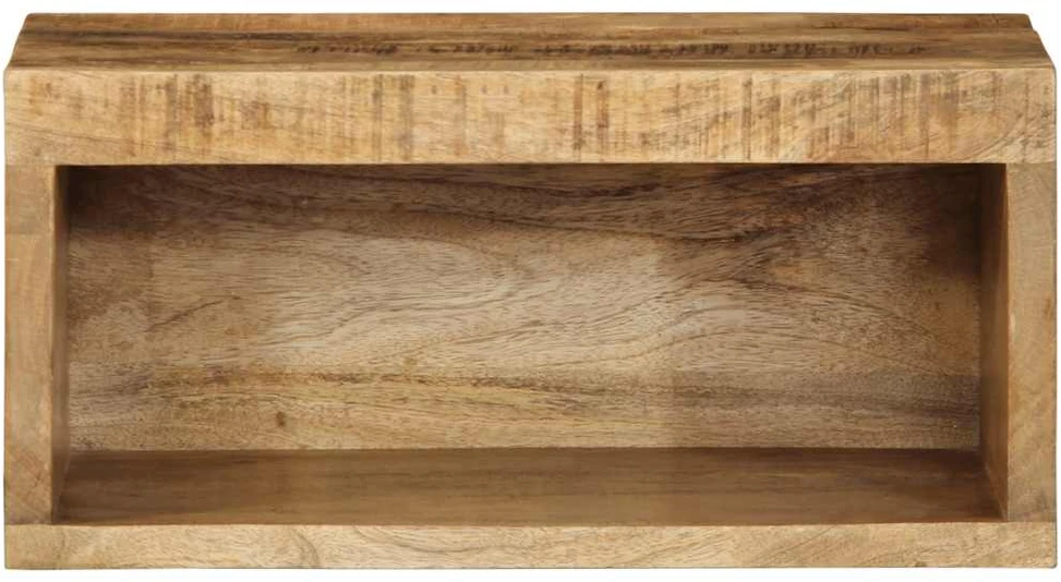 Sieninė televizoriaus spintelė, 40x30x19cm, mango mediena