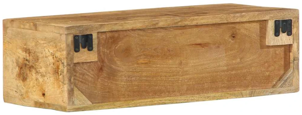 Sieninė televizoriaus spintelė, 60x30x19cm, mango mediena