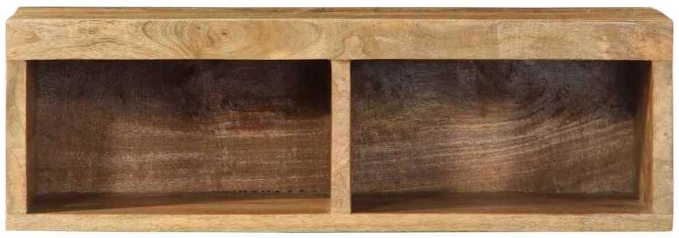 Sieninė televizoriaus spintelė, 60x30x19cm, mango mediena