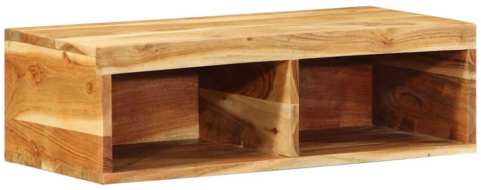 Sieninė televizoriaus spintelė, 60x30x19cm, akacija