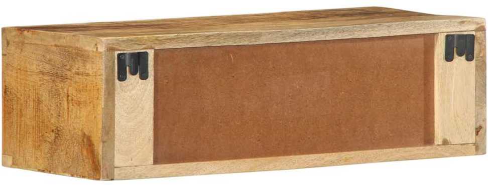 Sieninė televizoriaus spintelė, 60x30x19cm, mango mediena