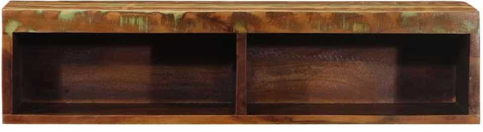 Sieninė televizoriaus spintelė, 80x30x19cm, perdirbta mediena