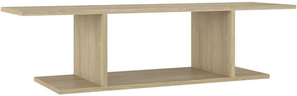 TV staliukas Sieninė televizoriaus spintelė, ąžuolo spalvos, 103x30x26,5cm