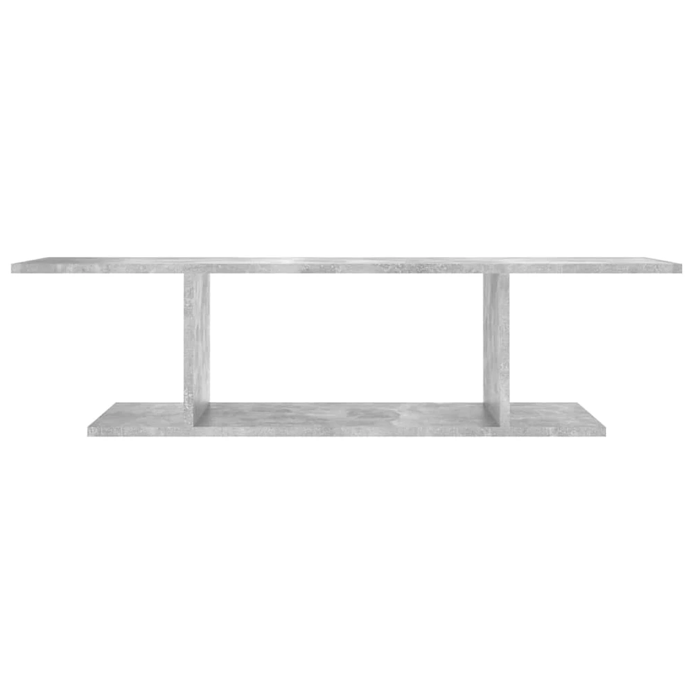 TV staliukas Sieninė televizoriaus spintelė, betono pilka, 103x30x26,5cm