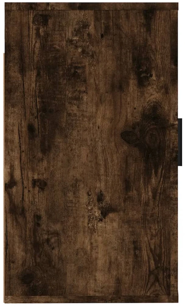 Sieninė televizoriaus spintelė, dūminio ąžuolo, 40x34,5x60cm