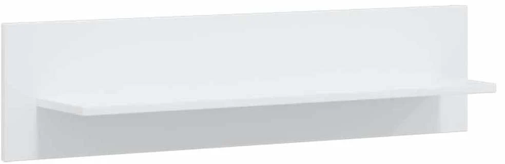 TV staliukas Sieninė televizoriaus spintelė su LED apšvietimu, 5d., juoda