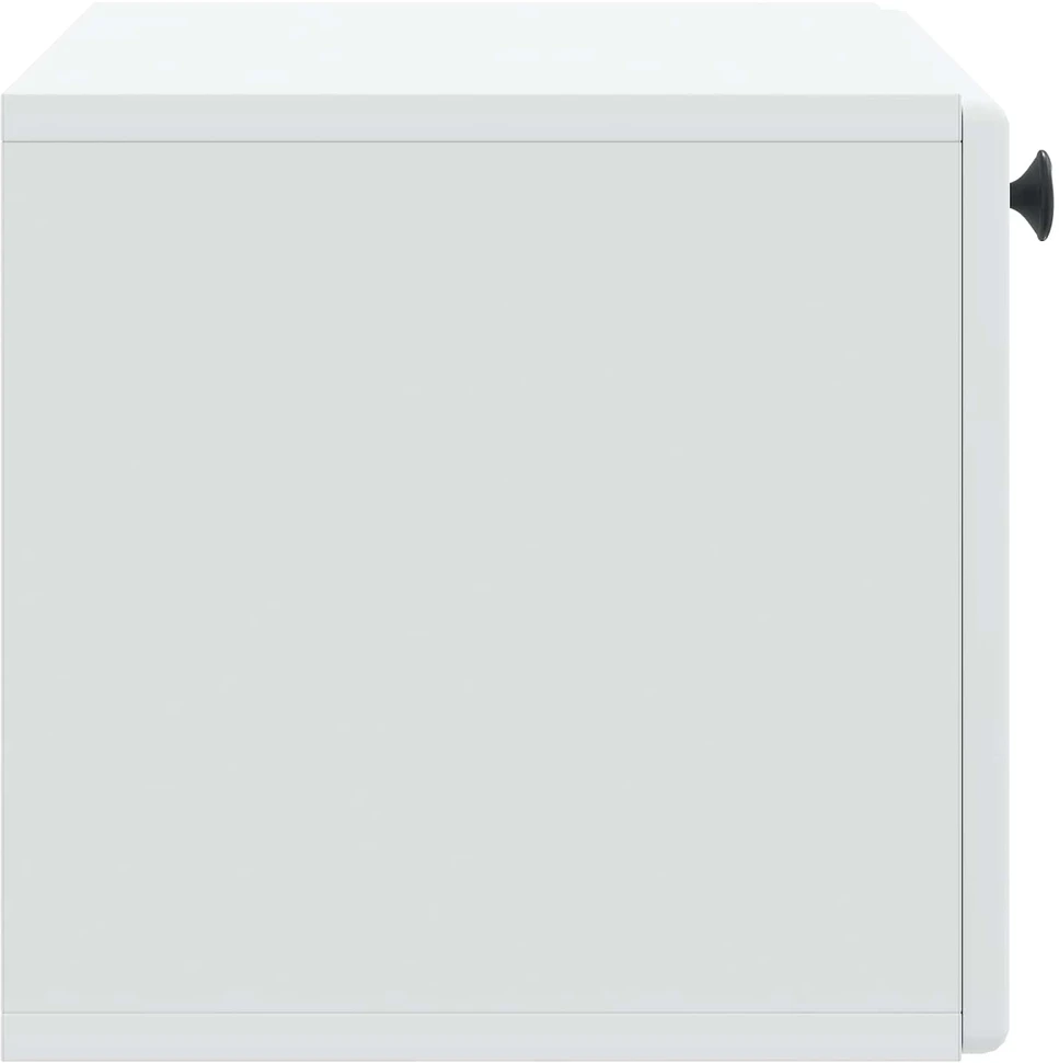 TV staliukas Sieninė TV spintelė 59,5 x 31 x 30 cm Balta Apdirbta mediena