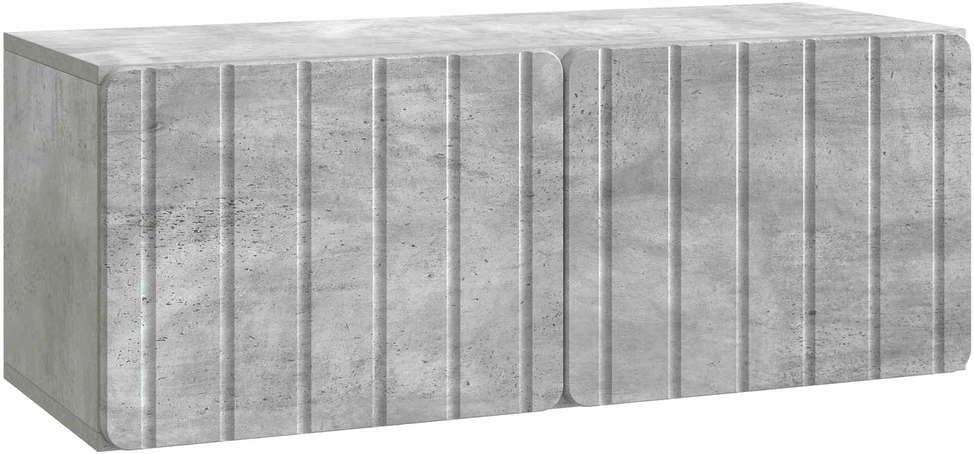 TV staliukas Sieninė TV spintelė 78,5 x 31 x 30 cm Betono pilka