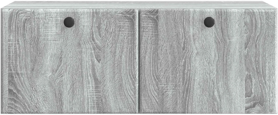 TV staliukas Sieninė TV spintelė 78,5 x 31 x 30 cm Pilka Sonoma