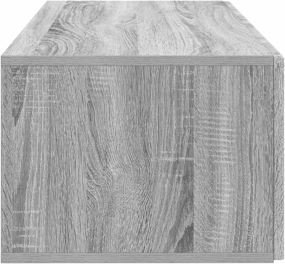 TV staliukas Sieninė TV spintelė 78,5 x 41 x 30 cm Pilka sonoma ąžuolo
