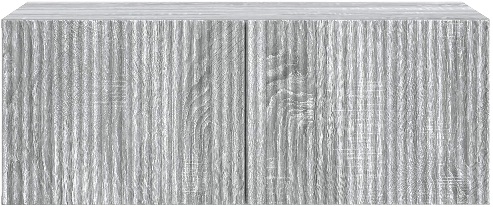 TV staliukas Sieninė TV spintelė 78,5 x 41 x 30 cm Pilka sonoma ąžuolo