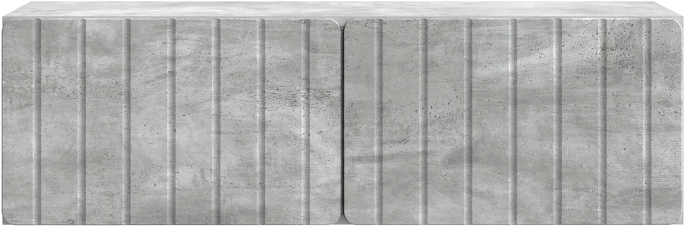 TV staliukas Sieninė TV spintelė 98 x 31 x 30 cm Betono pilka