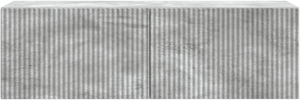 TV staliukas Sieninė TV spintelė 98 x 31 x 30 cm Betono pilka