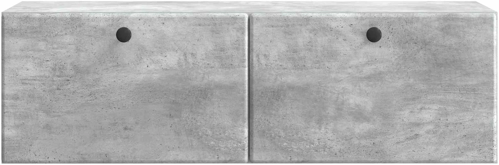 TV staliukas Sieninė TV spintelė 98 x 31 x 30 cm Betono pilka