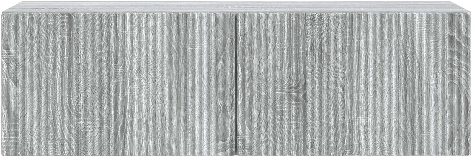TV staliukas Sieninė TV spintelė 98 x 31 x 30 cm Pilka sonoma ąžuolo