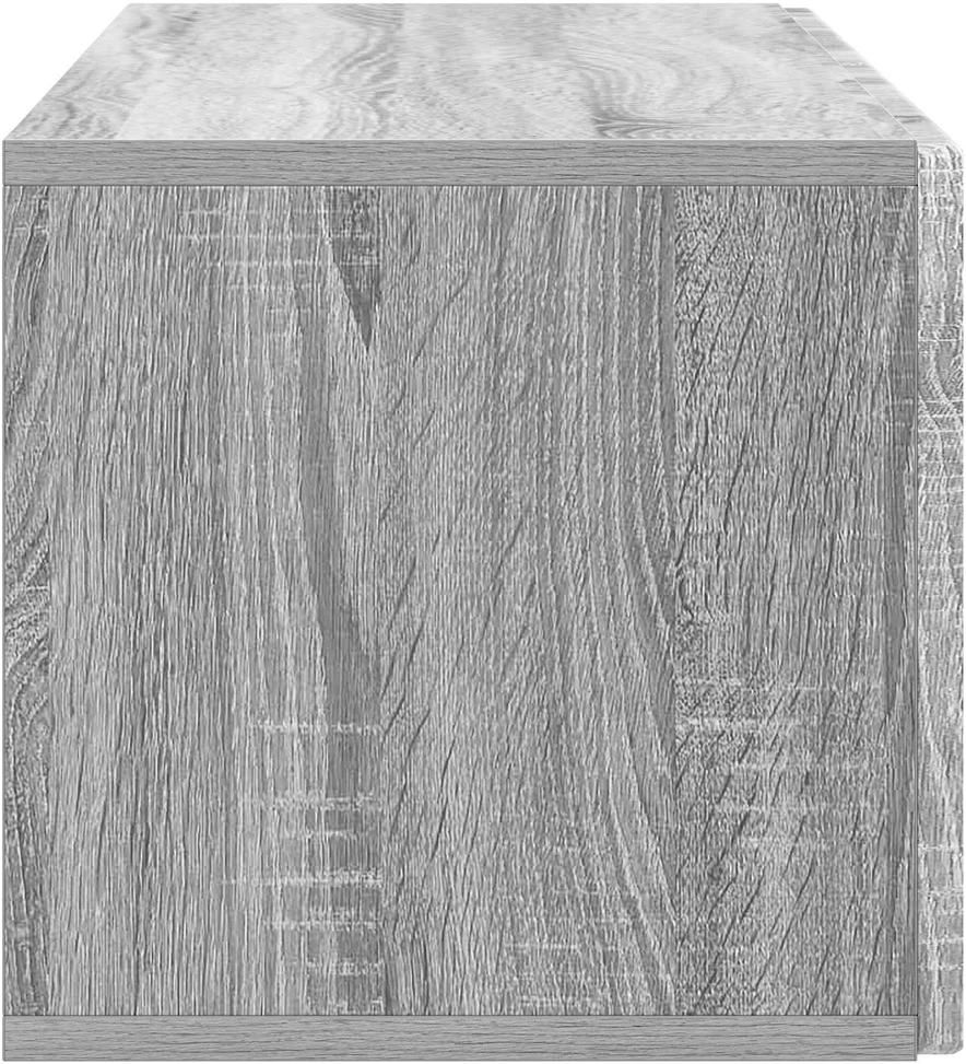 TV staliukas Sieninė TV spintelė 98 x 31 x 30 cm Pilka sonoma ąžuolo