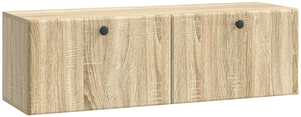 TV staliukas Sieninė TV spintelė 98 x 31 x 30 cm Sonoma ąžuolas