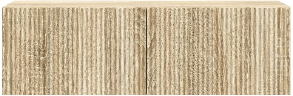 TV staliukas Sieninė TV spintelė 98 x 31 x 30 cm Sonoma ąžuolas
