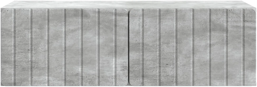 TV staliukas Sieninė TV spintelė 98 x 41 x 30 cm Betono pilka