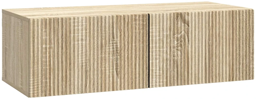 TV staliukas Sieninė TV spintelė 98 x 41 x 30 cm Sonoma ąžuolas