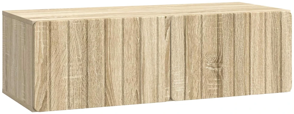TV staliukas Sieninė TV spintelė 98 x 41 x 30 cm Sonoma ąžuolas