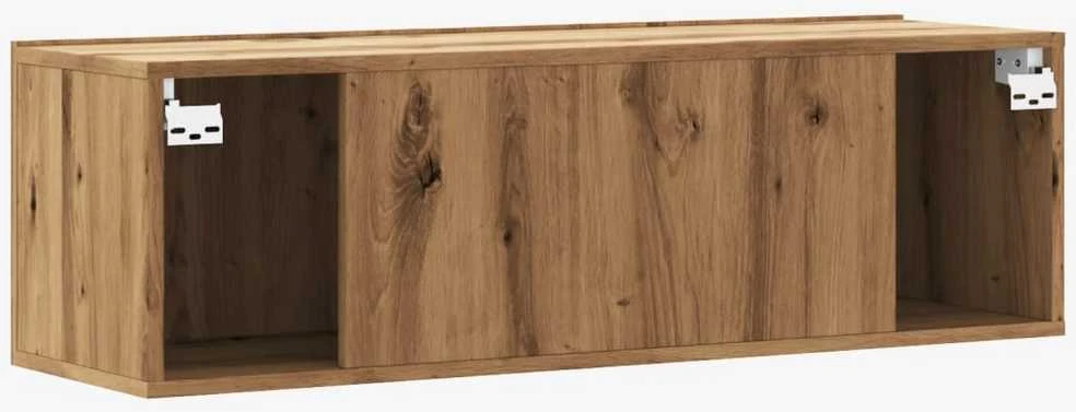 TV staliukas Sieninė TV spintelė, artisano, 100x30x30cm, apdirbta mediena