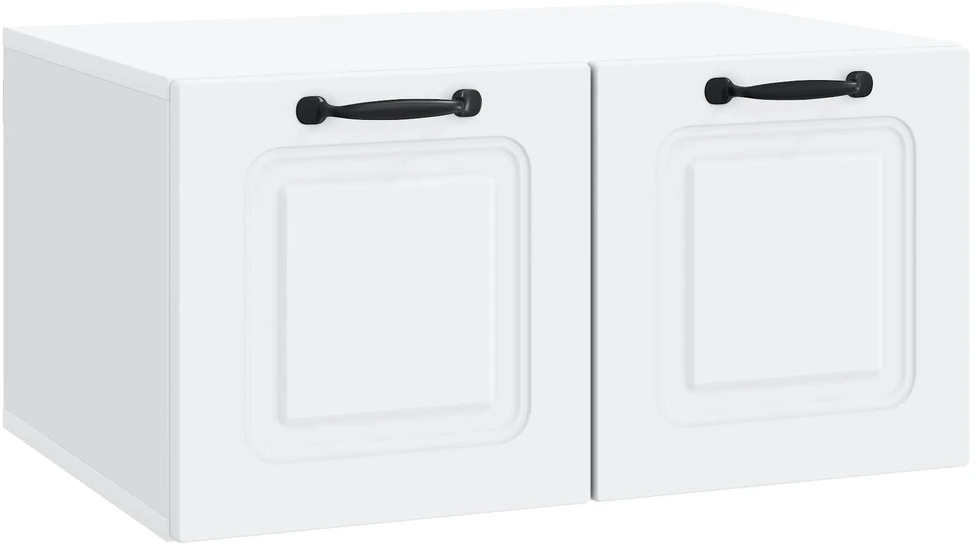 TV staliukas Sieninė TV spintelė Balta 59,5 x 41 x 30 cm Apdirbta mediena