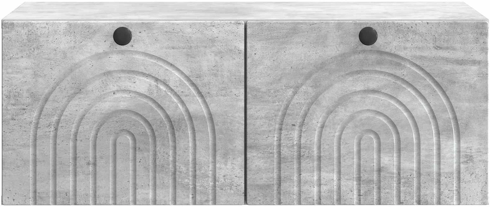 TV staliukas Sieninė TV spintelė Betono pilka 78,5 x 41 x 30 cm