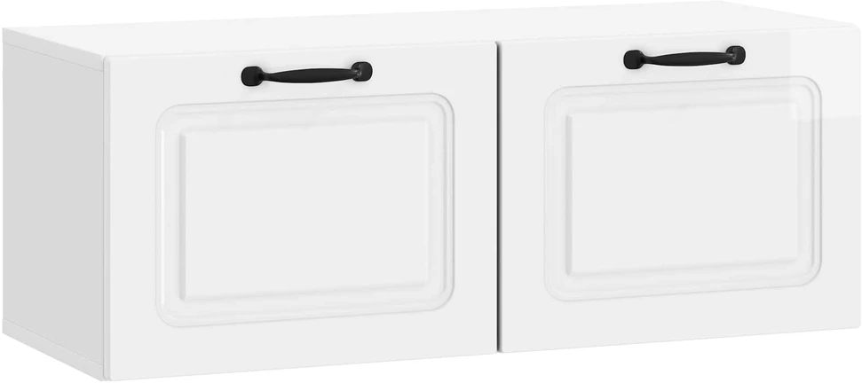 TV staliukas Sieninė TV spintelė Itin blizgi balta 78,5 x 31 x 30 cm