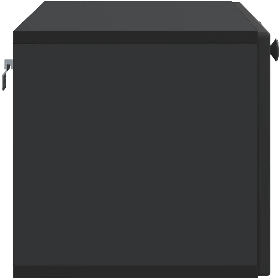 TV staliukas Sieninė TV spintelė Juoda 78,5 x 31 x 30 cm Apdirbta mediena