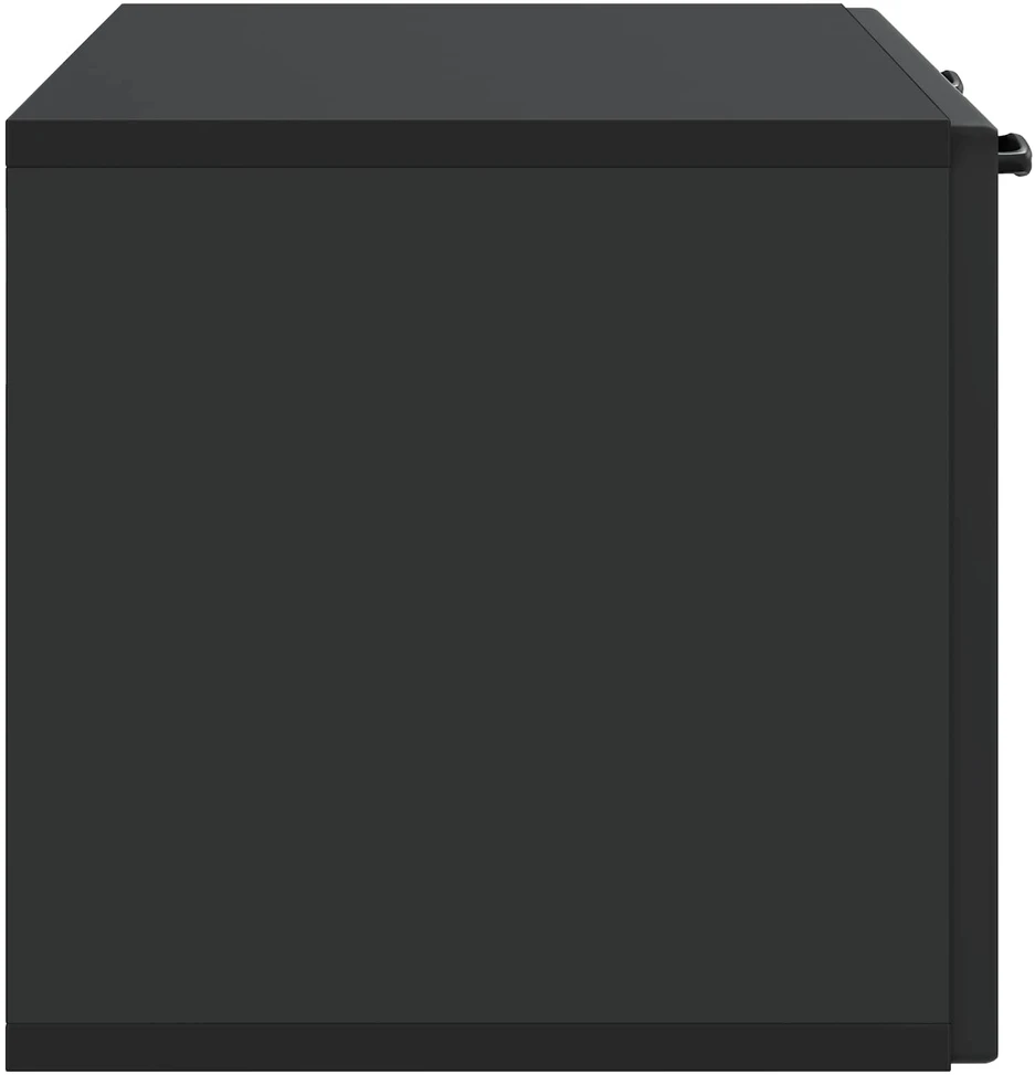 TV staliukas Sieninė TV spintelė Juoda 78,5 x 31 x 30 cm Apdirbta mediena