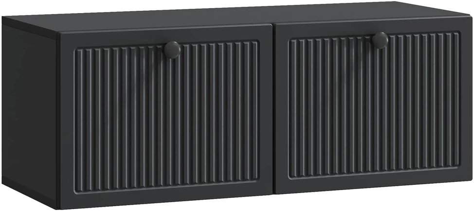 TV staliukas Sieninė TV spintelė Juoda 78,5 x 31 x 30 cm Apdirbta mediena