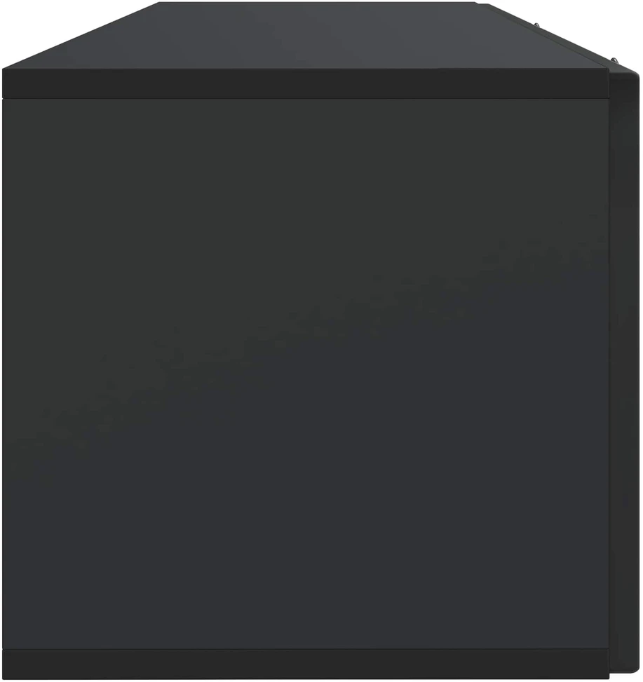 TV staliukas Sieninė TV spintelė Juoda 98 x 31 x 30 cm Apdirbta mediena