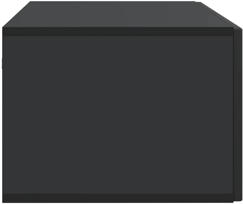 TV staliukas Sieninė TV spintelė Juoda 98 x 41 x 30 cm Apdirbta mediena